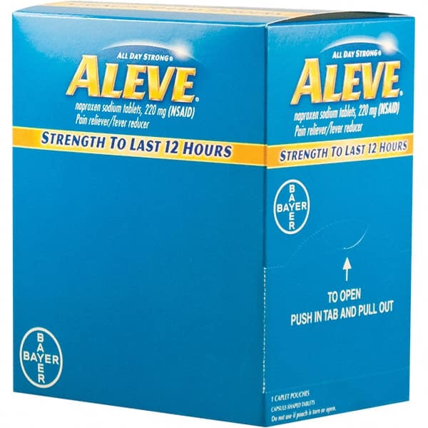 Aleve Caplet 1/pk, 50/ct Dispenser Box