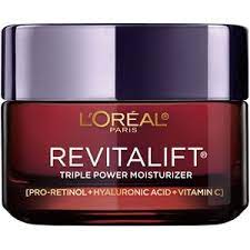 L’Oreal Reviatalift Triple Power Anti-aging Moisturizer (fragranced), 48g 1.70z